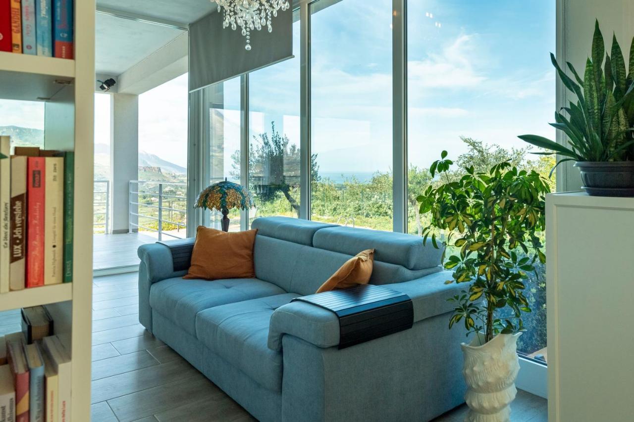 Villa Luxury Con Piscina Privata Vista Mare - Castellammare Del Golfo Extérieur photo
