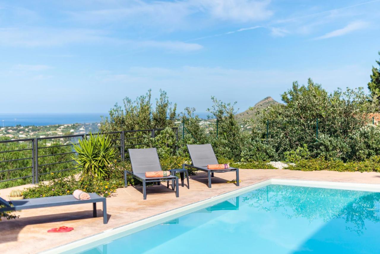 Villa Luxury Con Piscina Privata Vista Mare - Castellammare Del Golfo Extérieur photo